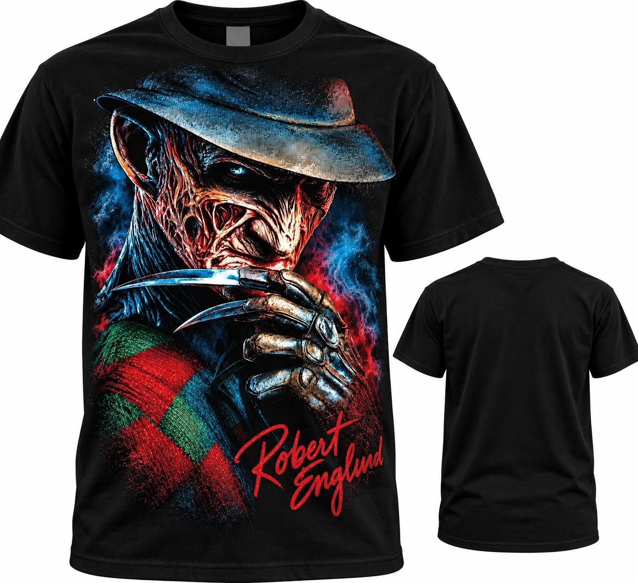 Horror t-shirt design, printed by G-Vegas Tee's.
